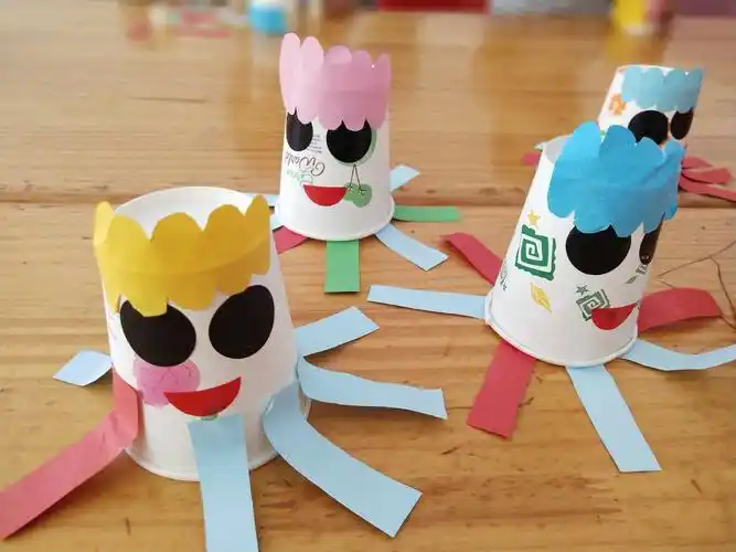 小纸杯变身之～章鱼