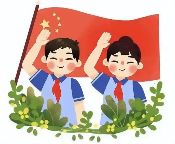 学习二十大争做好队员惠济区黄河桥小学入队宣传