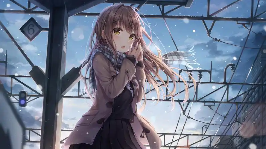 动漫美女插画唯美图片桌面壁纸_卡通动漫_壁纸下载_美桌网