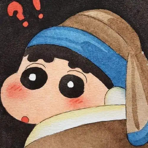 一些戴珍珠耳环的少女的头像欢迎大家补充哈