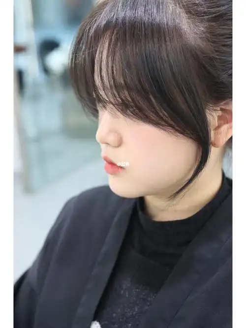 圆脸最适合八字刘海