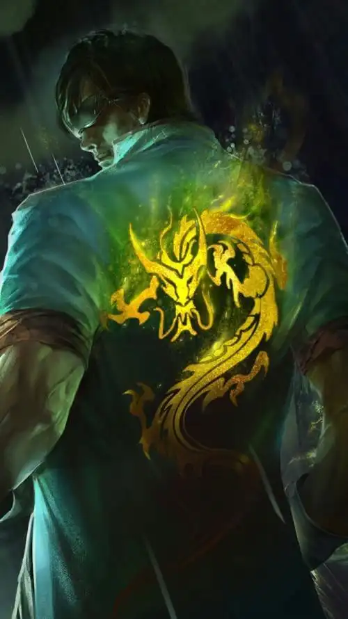 lol英雄联盟手机壁纸龙的传人李青盲僧