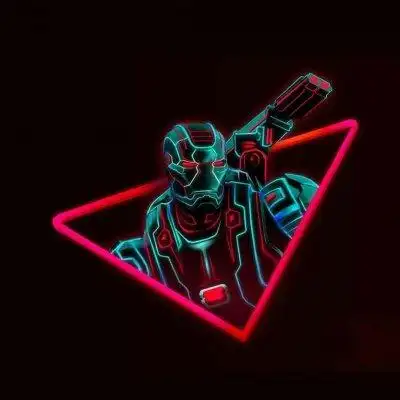 漫威头像炫酷图片大全高清创意炫酷的电光漫威英雄头像图片