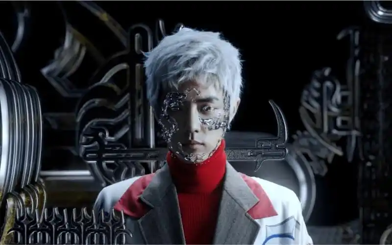 活动  【肖战】200625 时尚芭莎物料|银发时尚科幻大片