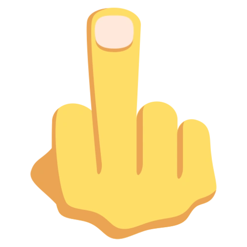 99 竖中指 emoji图片下载: 高清大图,动画图像和矢量图形 | emoji