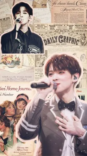 自制尤长靖壁纸 最后一张是我制作的素材