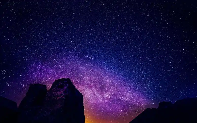 夜晚星空唯美高清图片桌面壁纸-风景壁纸-手机壁纸下载-美桌网