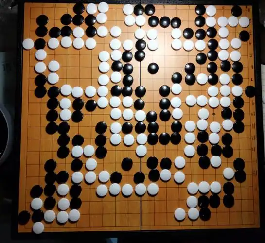 棋魂俞晓暘和褚赢神之一手对局