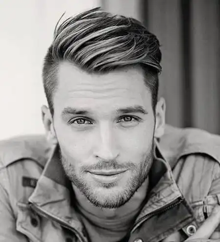 帅气迷人的侧分头,看欧美帅哥时尚侧分发型!