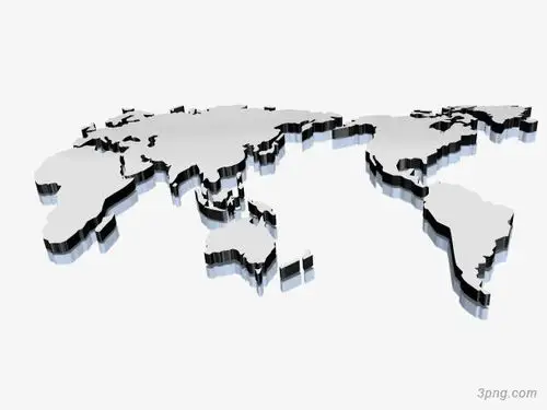 世界地图png素材透明免抠图片其他元素