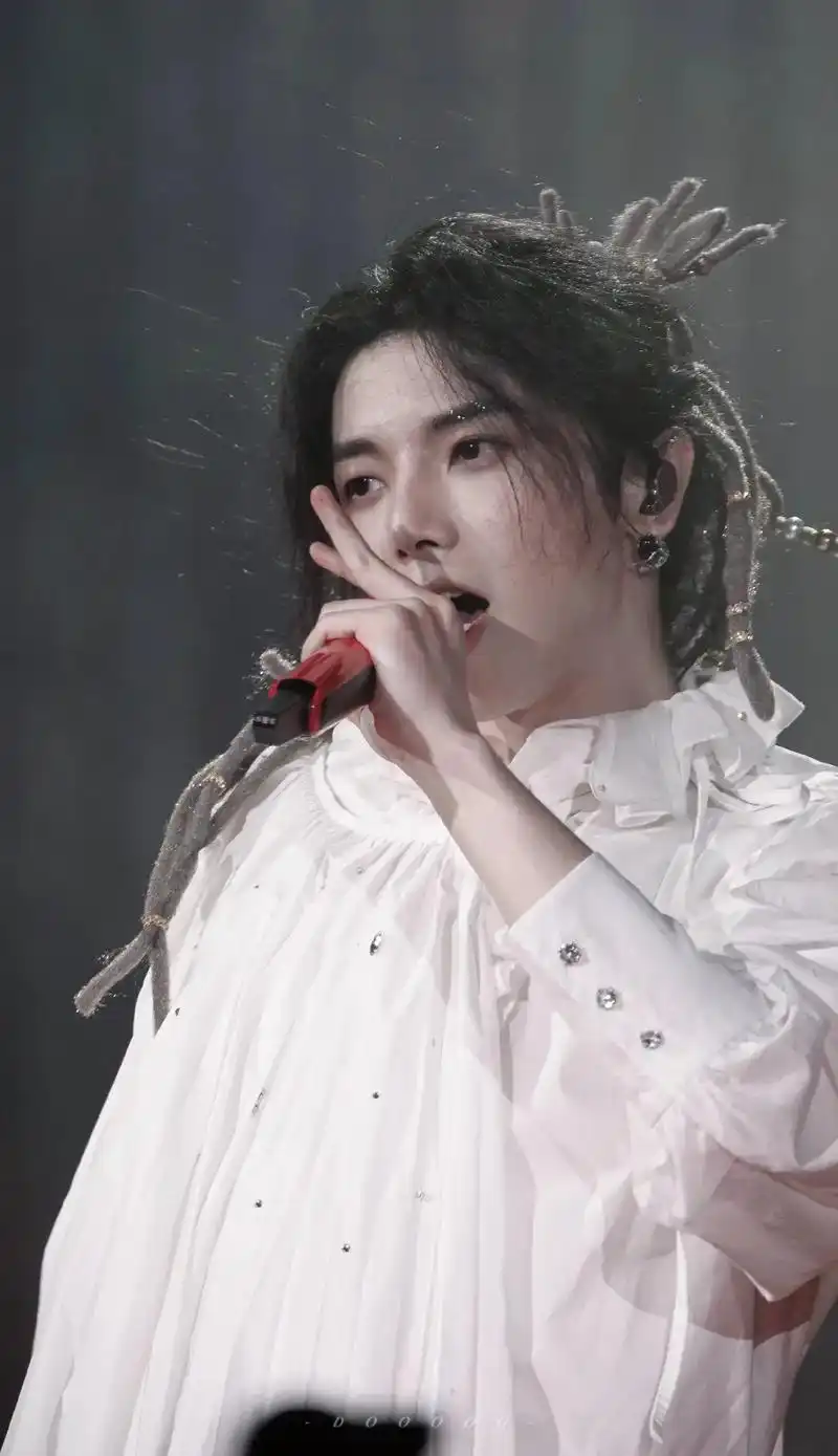 花花照片来啦,拿走不谢哦#神仙颜值 #华晨宇#演唱会#又美又 - 抖音