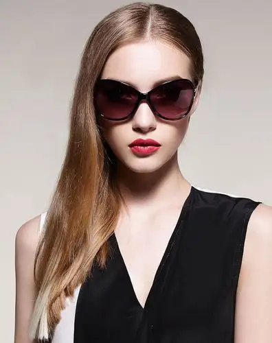 紫色欧美潮人个性款墨镜