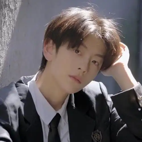 假发男短发韩版帅气男生中分发型仿真发丝蓬松自然头套男 浅棕色 护理