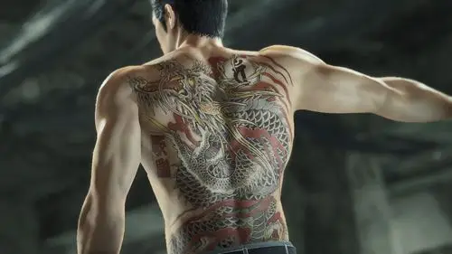 但这熟悉的白西服,龙纹身,堂岛之龙桐生一马无疑真实的出现在了《如龙