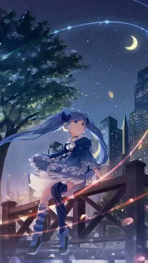 初音未来星空