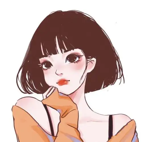 堆糖一婉手绘女生头像