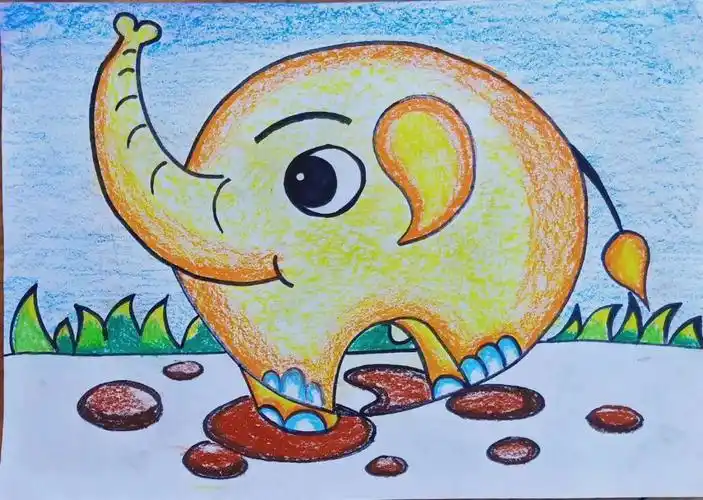 4 岁12岁少年儿童 二培训内容 线描画水粉画水彩画彩铅画简笔画