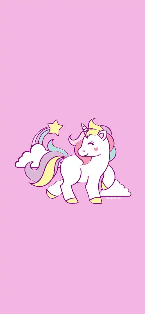 粉红独角兽 - 堆糖,美图壁纸兴趣社区