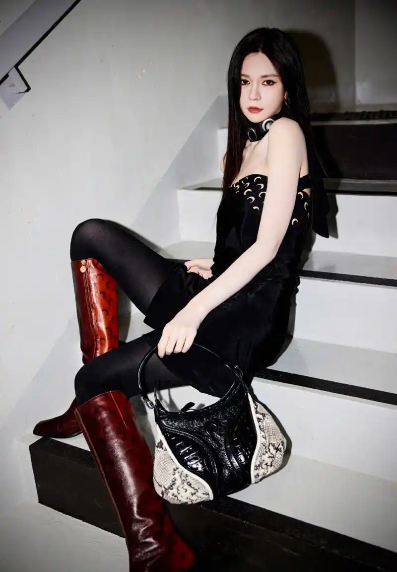 沈梦辰时尚大片,妥妥御姐范,好美好飒