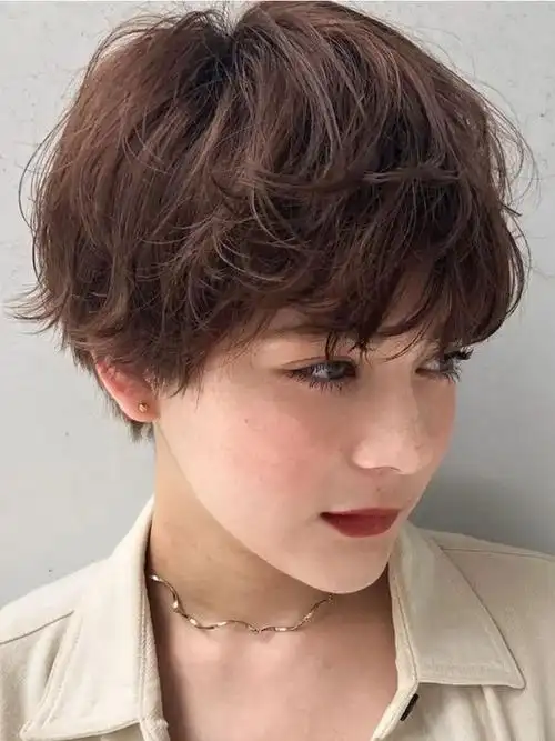 2021很流行的短卷发,时髦又减龄,看一眼就想拥有|短发|微卷|发型|纹理