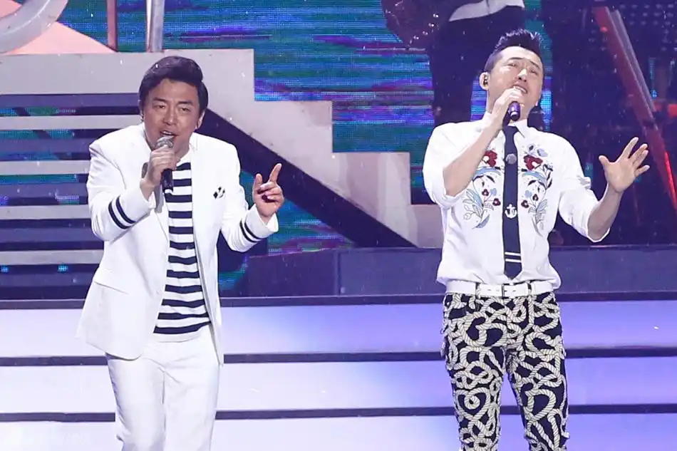 黄渤,庾澄庆演唱《水手》