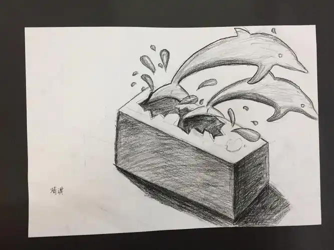 秋季趣味素描班第四课(趣味几何体)