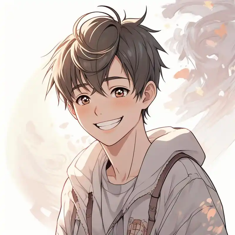 90 治愈系男生头像 96 96 这些男生头像带着最纯真的笑容,仿佛