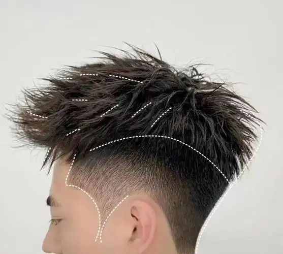 发型  #钢夹烫  #男士发型  #男士发型设计  #男士烫发男士烫发钢夹烫