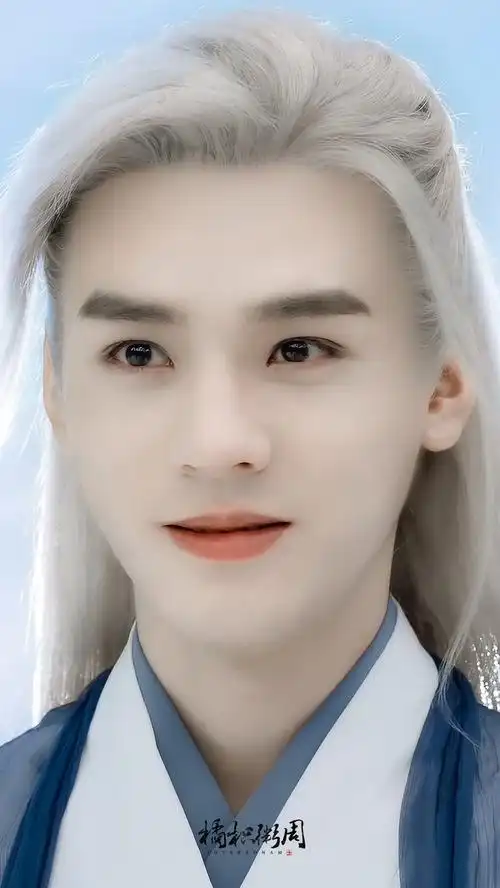 山河令温客行龚俊高清壁纸白发1