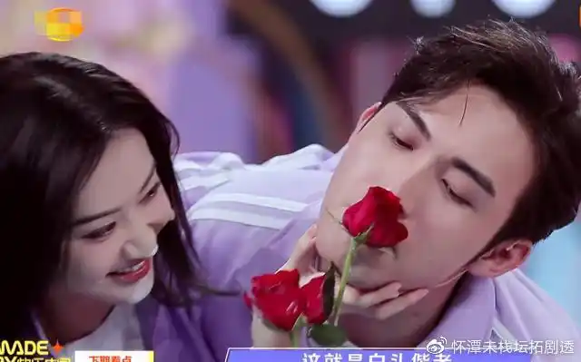 张彬彬采访只有侧脸全程紧盯景甜上一次看到这样的还是玄彬