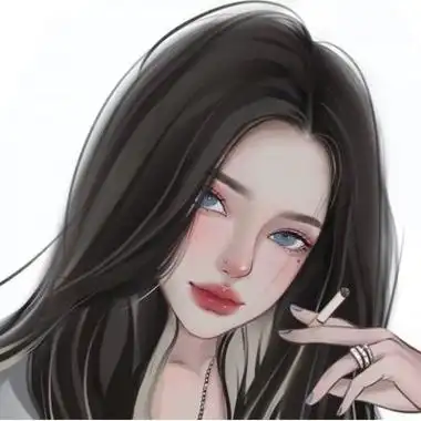 超级惊艳的成熟气质手绘女头图片_女生头像_美头网