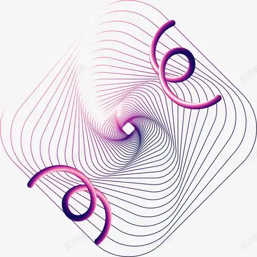 时尚炫彩几何线条装饰纹理矢量图ai免抠素材_新图网 https://ixintu.
