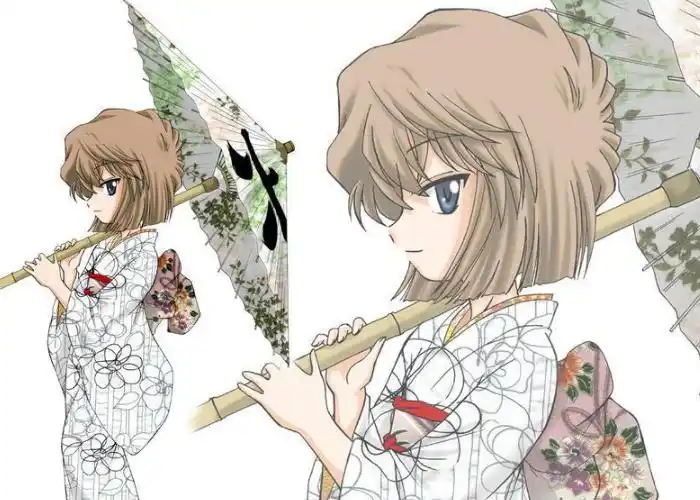 《名侦探柯南》这部动漫,清橙追了很久,记得那时是因为一则图片而入的