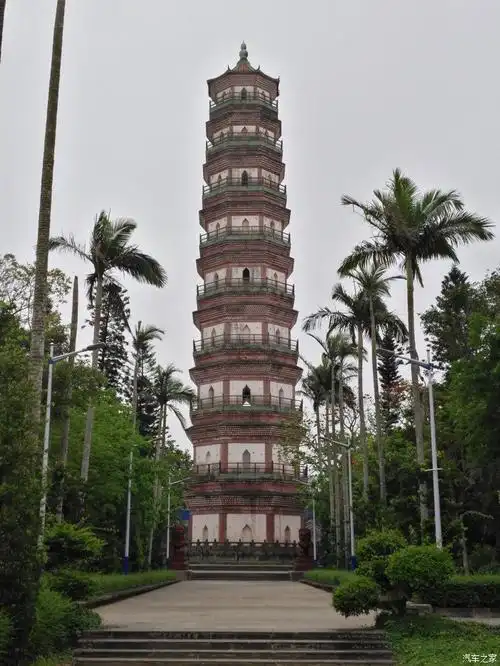 心存感激照亮前路感恩小三陪伴雷州三元塔之旅