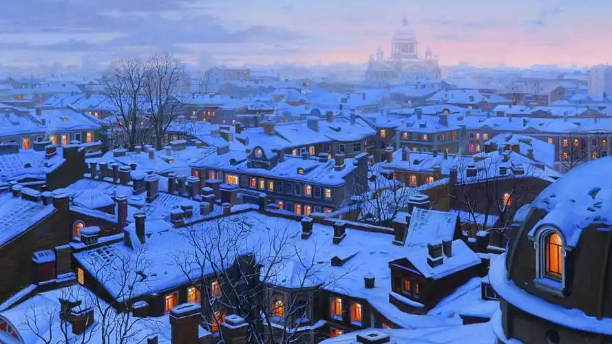 电脑壁纸 风景 大雪时节的美景