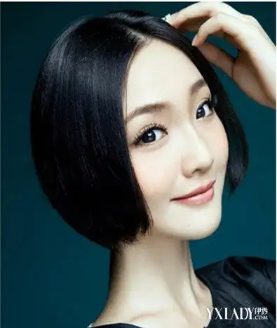 短发拉直发型图片 简单自然尽显可爱