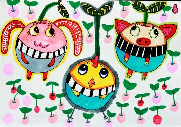 成林画室优秀作品集