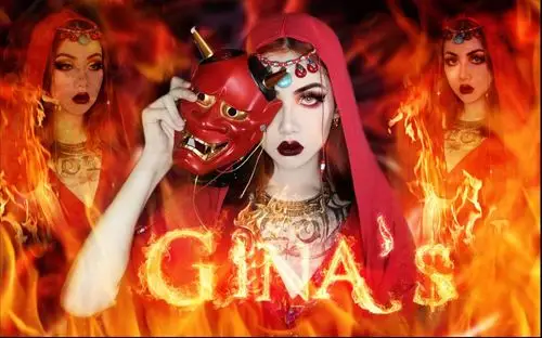 ginas权游红袍女祭司灵感妆容红神光之王拉赫洛厄索斯