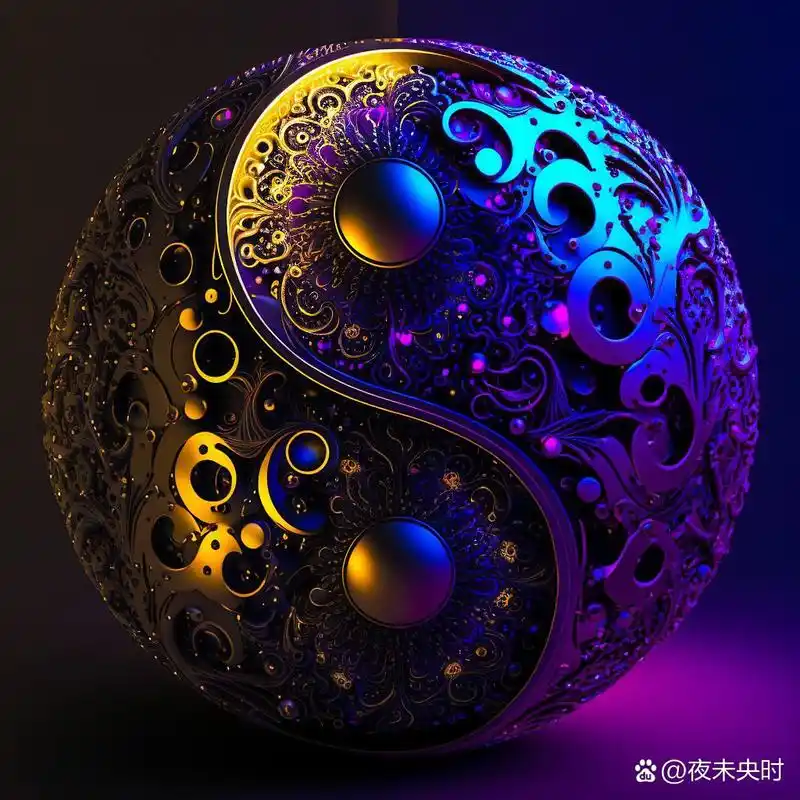 乾坤阴阳太极图 2023时来运转