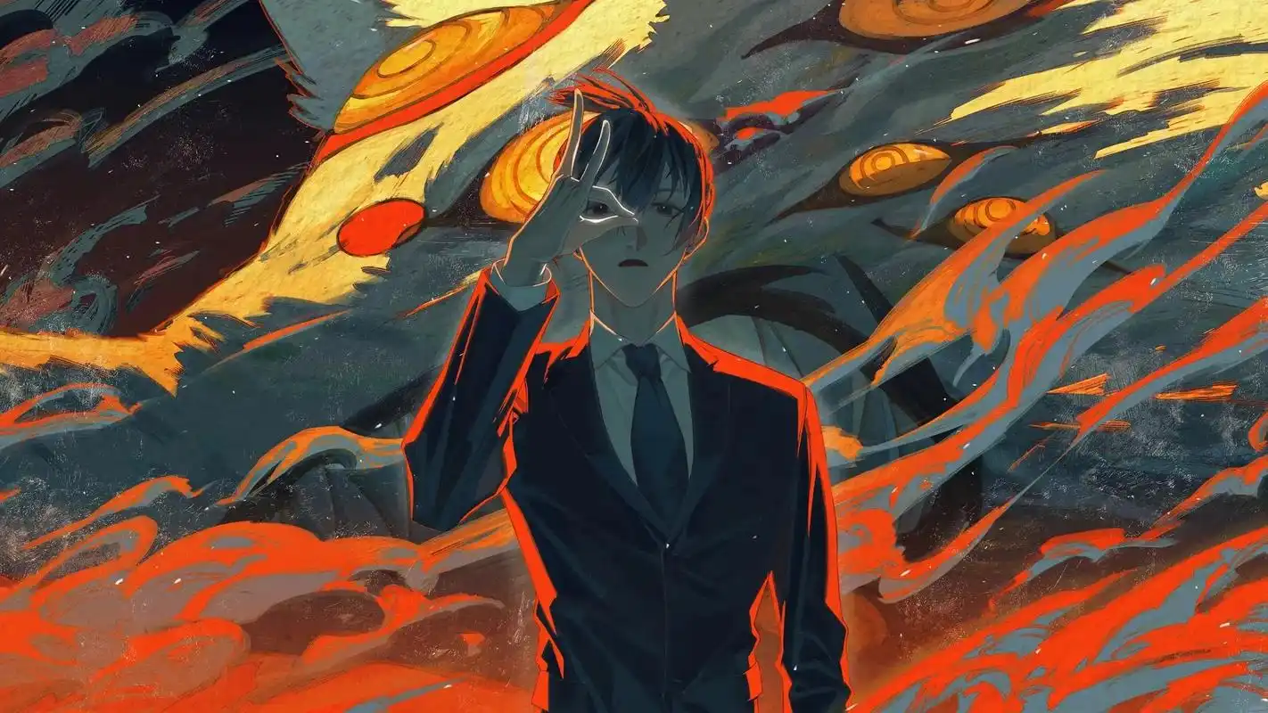 早川秋电脑4k高清壁纸.#电锯人 #早川秋 #藤本树 #动漫 - 抖音