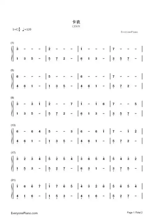 《线》钢琴简谱