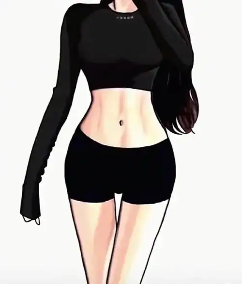 马甲线  #理想身材  #身材管理  #漫画身材