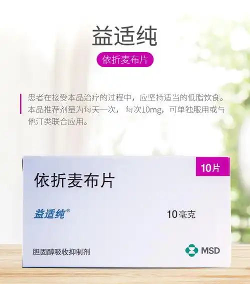 益适纯依折麦布片10mg10片