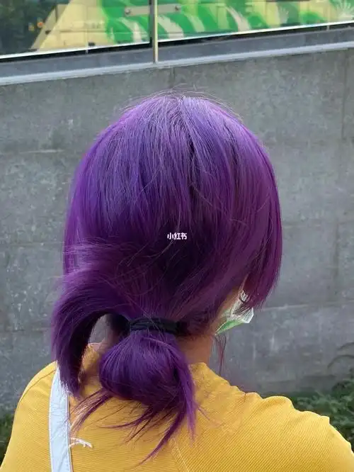 染发|粉紫色动漫发色怎么来的_发色_动漫_染发_粉紫色_发色分享_时尚