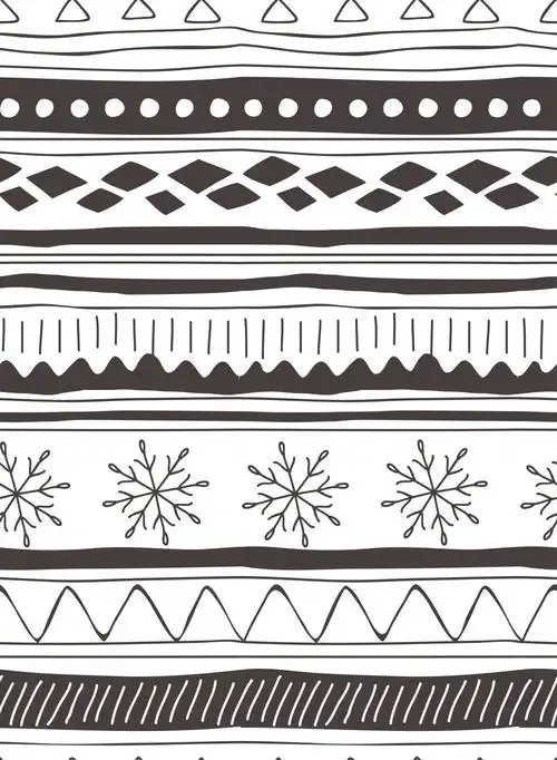 黑白复古几何背景条纹背景插画背景底纹