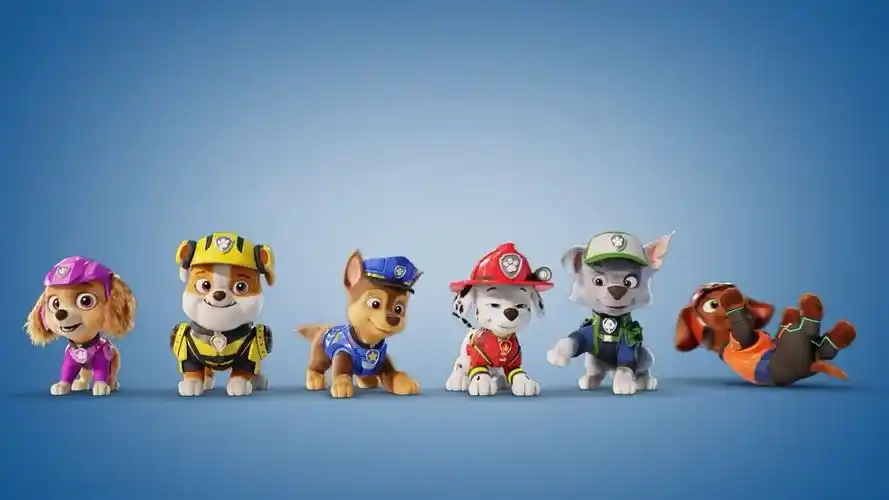 汪汪队立大功:超威狗狗,超级英雄mv