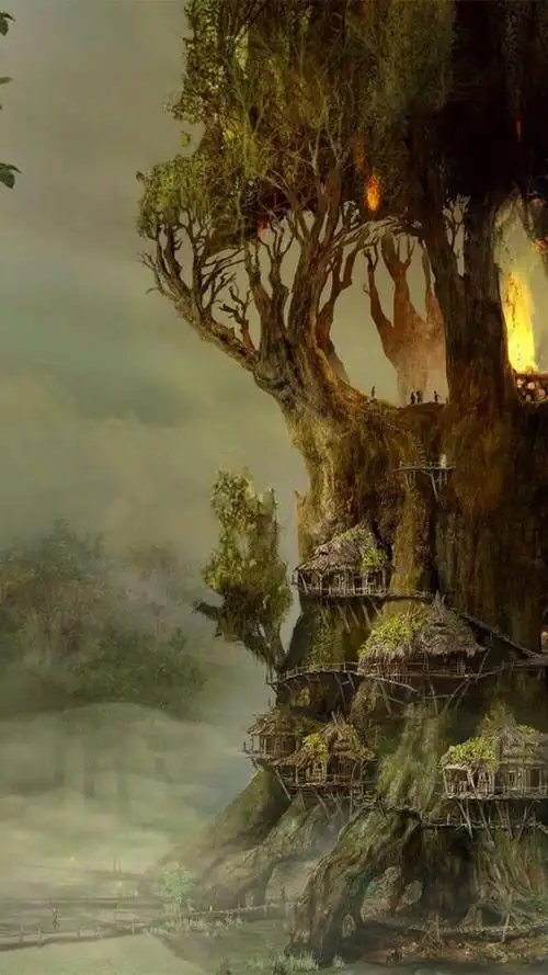 p站二次元玄幻风景插画图集!这些画面堪称史诗级巨作