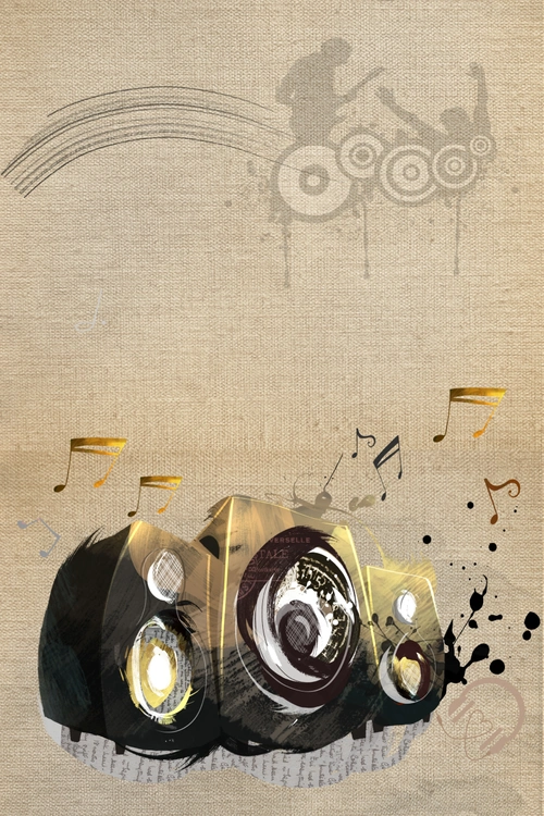 音乐会宣传海报背景素材