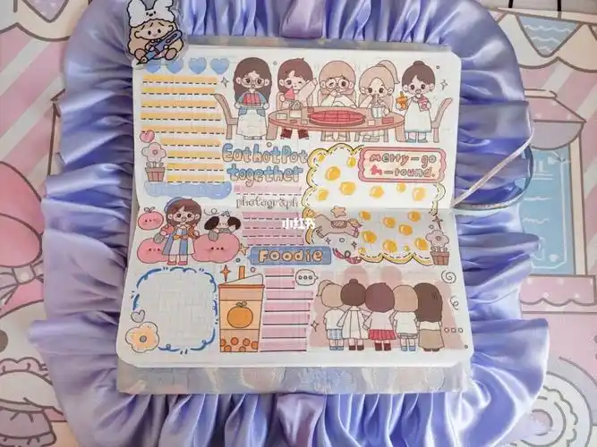 萝卜丁横向weeks排版分享