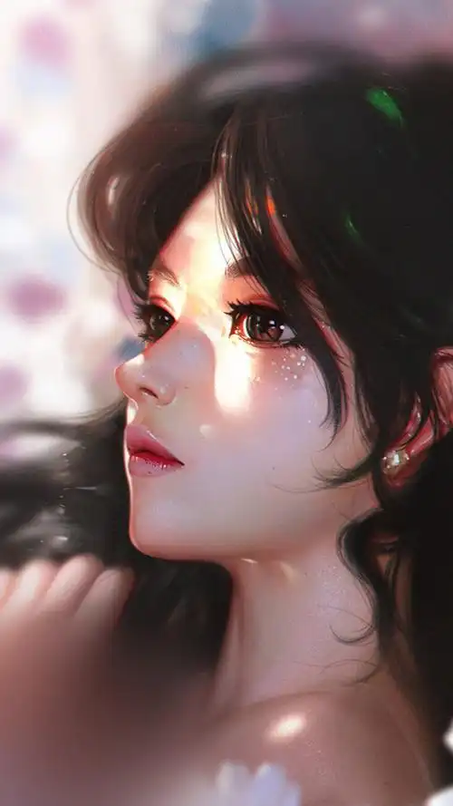 超写实动漫美女图片